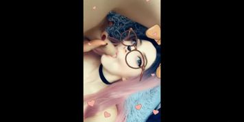 I Suck and Fucks my Classmate's Dick on Snap - Amateur Teen LittleReislin