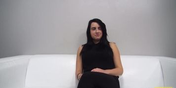 Big Tit Czech Girl Natalie POV Double-blowjob