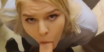 best amateur blowjob deepthroat for boyfriend cum swallow cum in mouth