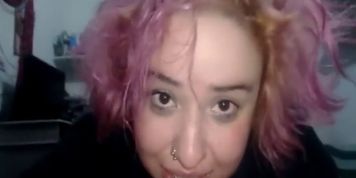 My sub VickySlut fucking her throat on my dick, while my other sub SuzieCat walks around the Room!