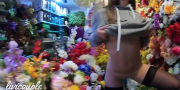 My Wife in the Store without Panties (ANAL) (livicouple)