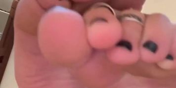blonde teen soles joi pov feet