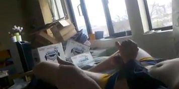 two frat stroke each others nice cocks