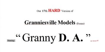 17Th Rough Version Of Web Models Of Granniesville