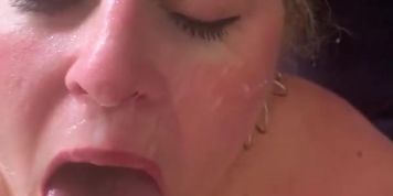 Double BBC Bukkake, Cum Slut, BBC Gangbang