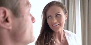 Tina Kay screams as she gets her brutally anal fucked making her asshole getting stretched out!