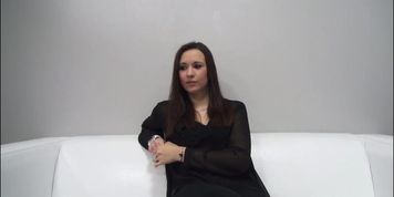 Amateur Monika Gets Banged At The Casting