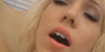 Sexy Blonde Lily Plays With A Vibrator