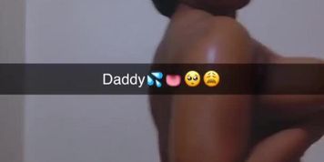 Young ebony teen twerk in slow motion
