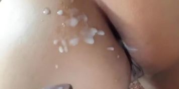 Daddy loves making a mess