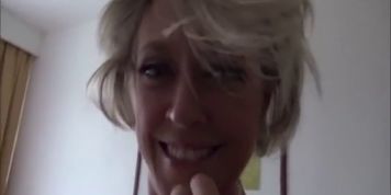 Huge Hanging Boobs Milf Sandy Get Fuck By Bbc And Creampie Drip