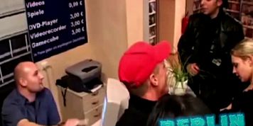 German Babes Have Fun In Video Store