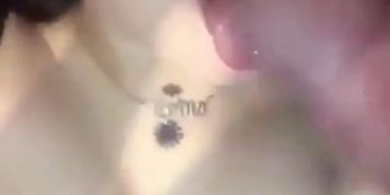 Step sis blowjob Cum on face