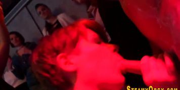 Real cfnm teen jerks cock