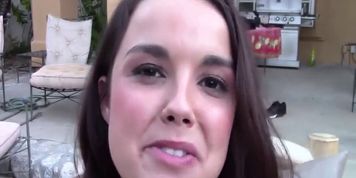 Cute Teen Has A Surprise For You (Dillion Harper)