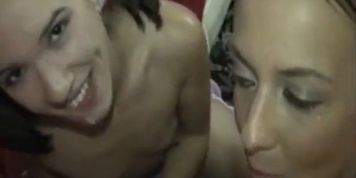 Amateur Hot babes make him loose his mind