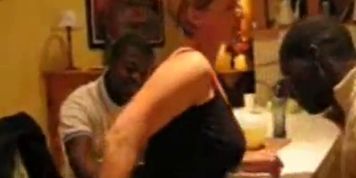 My Wife in heaven with 2 black Hunks