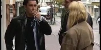 german couple picked up for threesome screw