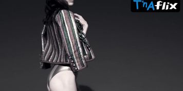 Hilary Rhoda Sexy Scene  in Hilary Rhoda Dress To Kill Magazine
