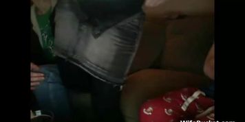 blonde milf webcam threesome