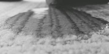 Drenching the carpet with piss