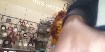 Caught cock flash