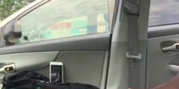 Hilarious Reaction Car Flash