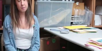 Virgin teen tricked by big dick police creampied her fresh nude body