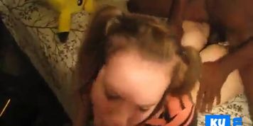 Amber Blank and her new bull