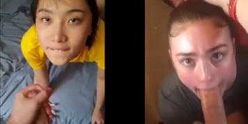 Let's do it - Amateur Facial Compilation