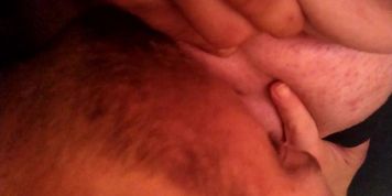 Getting my pussy eaten good before me fucks me hard, making my big natural boobs bounce