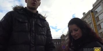 Hunt4K. Cuckold Watches How His Girlfriend Squirts Thanks To Rich Fucker