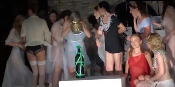 Maria Skoula Sexy Scene  in Lysistrata Stage Play
