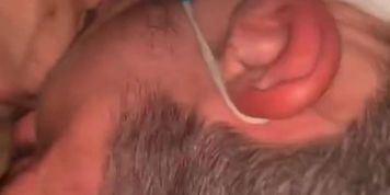 Native American/White boy sucking the soul out of a 7&rdquo; dick