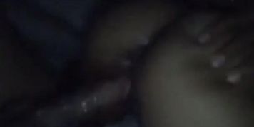 amateur Latina creams while riding bbc in backseat