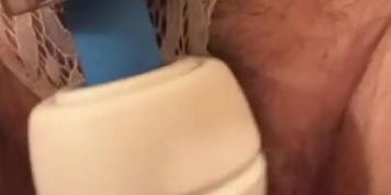 TIME LAPSE Magic Wand Panty BBW Mature milf