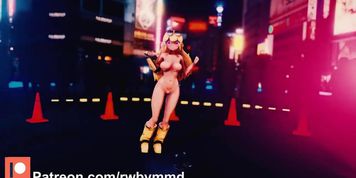 MMD Gold hair want to play