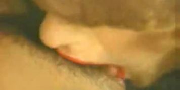 Beautiful big clit getting licked