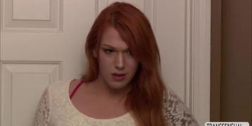 TS Teen Aspen Brooks seduces her hunk crush for an anal action (Vadim Black)