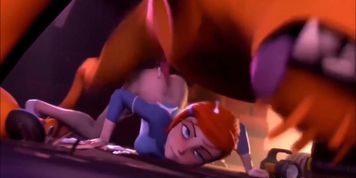 Ben 10 Fucks His Redhead Gf (Ben English)