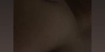 Clapping Her Cheeks While While Her Boyfriend Sleep.  (Alexa Popnik)
