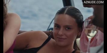Angelina Woreth Breasts,  Bikini Scene  in The Wonderers