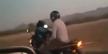 fucking while riding bike