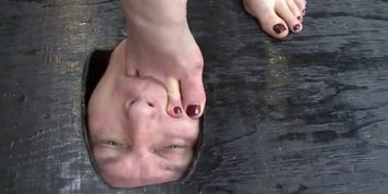 trampling face
