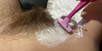 New hairy bush big clit pussy close up compilation