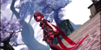MMD Dark Seele Vollerei (Short Clip) (Submitted by _lueluelue_)