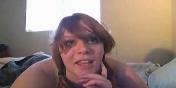 Holly and her new Dildo