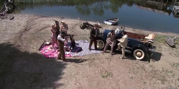 AdultMemberZone - All Star Outdoor Orgy (Billy Glide, Bobbi Starr, Dylan Ryder, Julia Ann, Natasha Marley, Tommy Gunn)