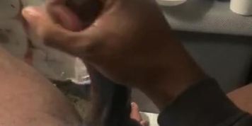 POV: teen basketball players jerks off after practice