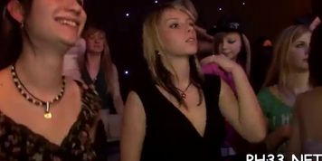 Cope dancing strip and leaking puss